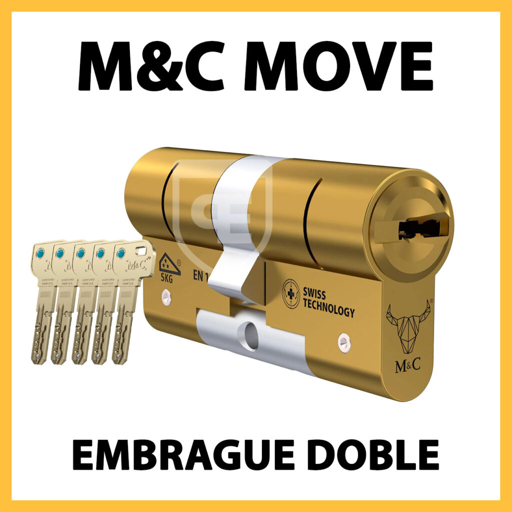 Bombín M&C MOVE laton dorado