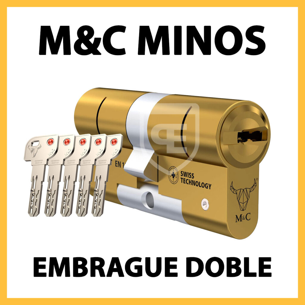 Bombín M&C Minos latón dorado
