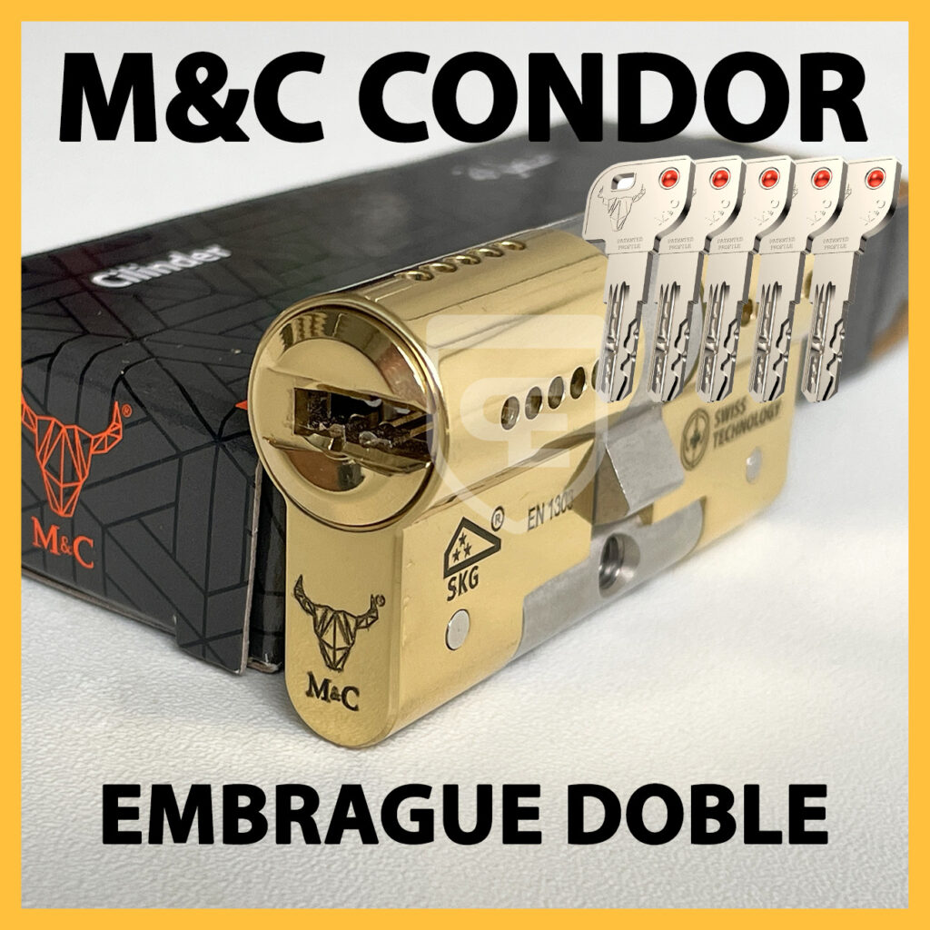 Bombín M&C Condor latón dorado
