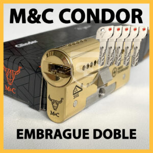 Bombín M&C Condor latón dorado