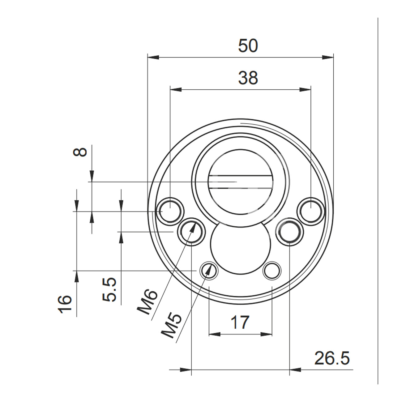 Medidas Escudo Disec Rock BD280