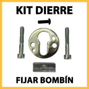 Kit de instalación Dierre para fijar el Cilindro europeo o Bombín