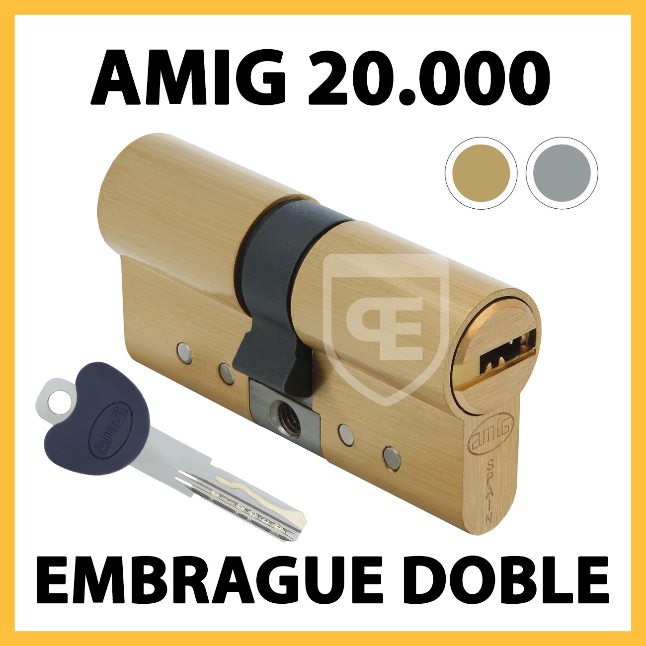 Bombin Amig 20000 Bombillo cilindro laton antibumping 31 31