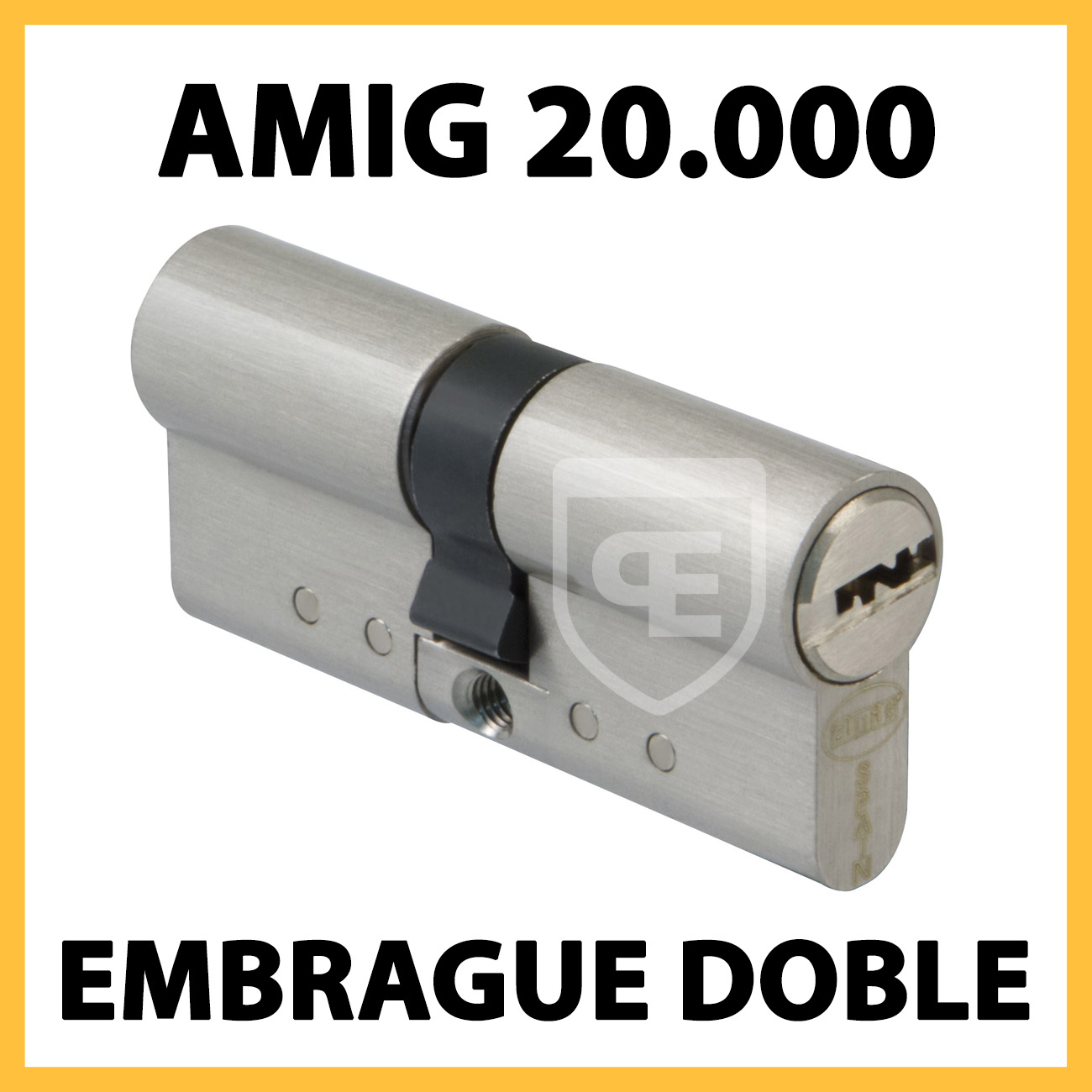 Bombín Amig 20000 plateado cromado niquel